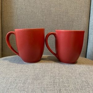 Noritake Colorwave Raspberry mug set of 2